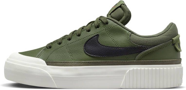 Nike Court Legacy Lift Damesschoenen Groen