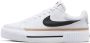 Nike Legacy Lift Lage Sneaker Wit Zwart Oranje White Dames - Thumbnail 3