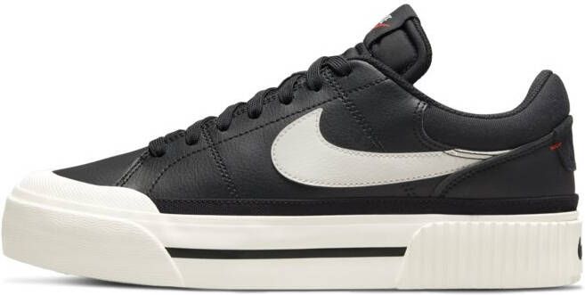 Nike Court Legacy Lift Damesschoenen Zwart