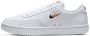 Nike Court Vintage Premium Dames Sneakers White Black Total Orange - Thumbnail 2