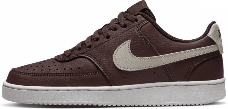 Nike Court Vision Low leren sneakers wit lichtblauw geel roze - Foto 5