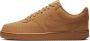 Nike Court Vision Low Heren Sneakers Sportschoenen Schoenen Bruin CD5463 - Thumbnail 1