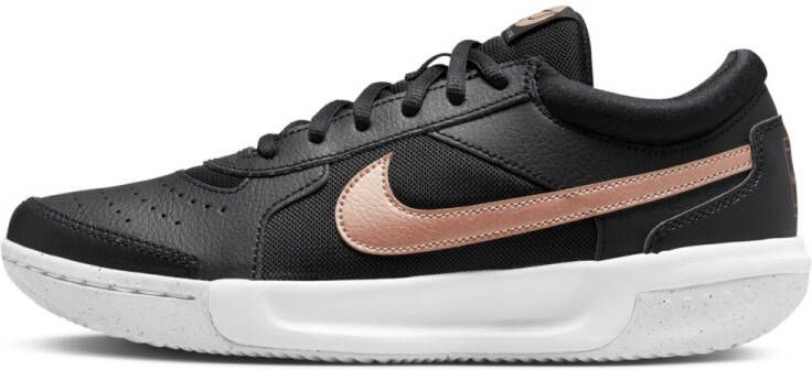 Nike Court Zoom Lite 3 Clay Schoenen Black Mtlc Red Bronze White Kinderen - Foto 5