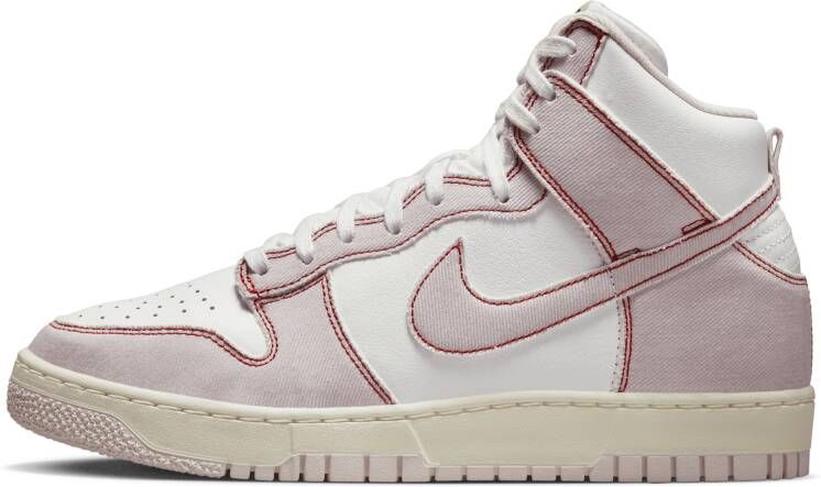 Nike Dunk High 1985 'Barely Rose Denim' DQ8799-100 roze wit sneakers hoog - Foto 2