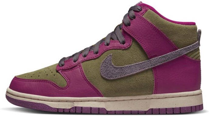 Nike Dunk High Damesschoenen Paars