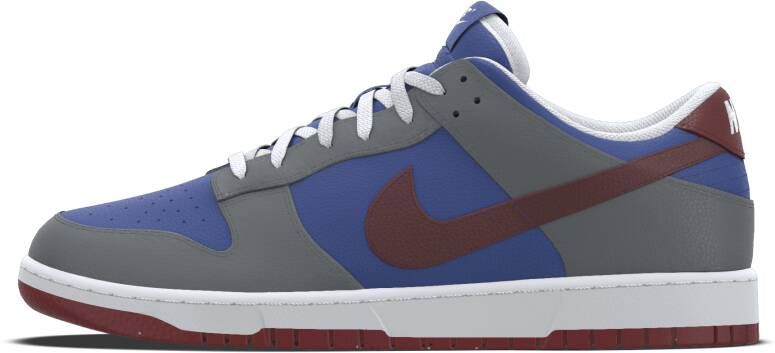 Nike Dunk Low Heren Sneakers Grijs Wit Doos Zonder Deksel - Foto 2
