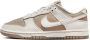 Nike Dunk Dames Schoenen Beige Maat: 37.5 Leer Foot Locker - Thumbnail 1