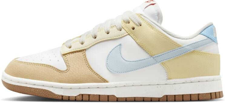 Nike Dunk Sneakers Dames Wit Leer