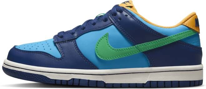 Nike Dunk Low Kinderschoenen Blauw