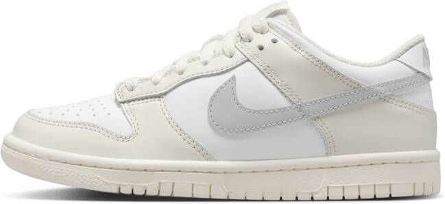 Nike Dunk Unisex Schoenen Wit Maat: 37.5 Leer Foot Locker