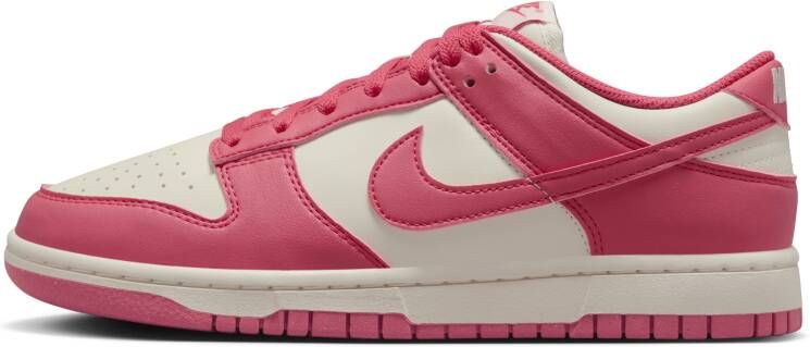 Nike Dunk Dames Schoenen Roze Maat: 36.5 Leer Foot Locker