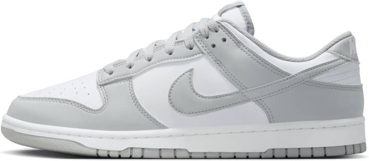 Nike Dunk Heren Schoenen Wit Maat: 40.5 Leer Foot Locker