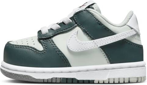 Nike Dunk Low Schoenen voor baby's peuters Groen