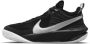 Nike Team Hustle D 10 (Gs) Black Metallic Silver-Volt-White Shoes grade school CW6735-004 - Thumbnail 5