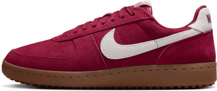Nike Field General Sneakers Dames Rood Mesh Synthetisch