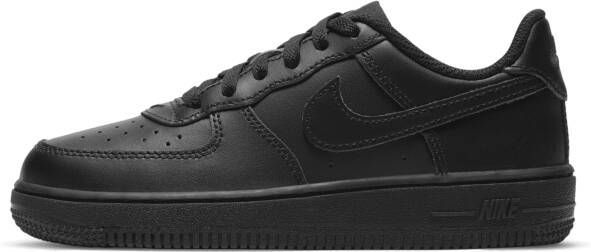 Nike Air Force 1 Low voorschools Schoenen Black Leer Foot Locker