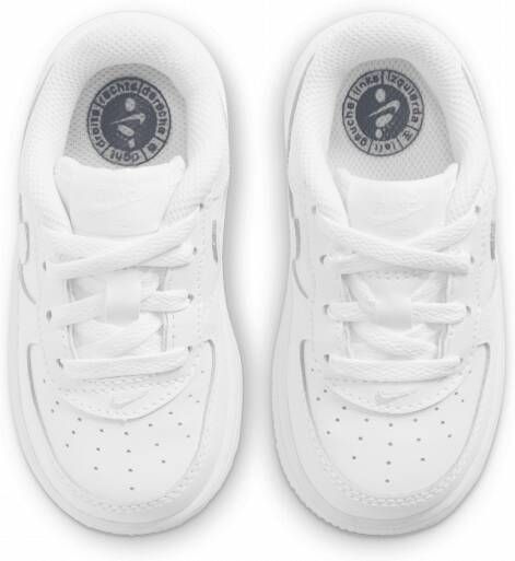 Nike Air Force 1 Le (td) Basketball Schoenen white white maat: 26 beschikbare maaten:17 18.5 19.5 21 22 23.5 26 - Foto 2