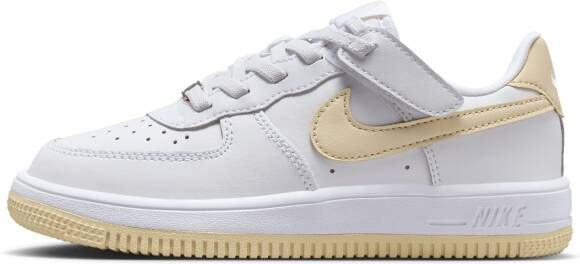 Nike Air Force Unisex Schoenen Wit Maat: 33.5 Leer Foot Locker