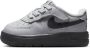 Nike Air Force Unisex Schoenen Grijs Maat: 18.5 Synthetisch Leer Foot Locker - Thumbnail 1