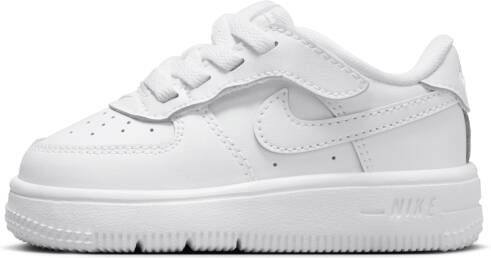 Nike Air Force Unisex Schoenen Wit Maat: 18.5 Leer Foot Locker