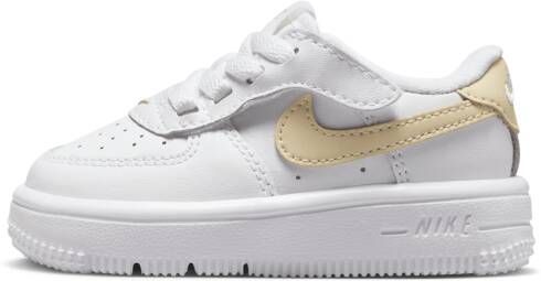 Nike Air Force Unisex Schoenen Wit Maat: 18.5 Leer Foot Locker