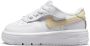 Nike Air Force Unisex Schoenen Wit Maat: 18.5 Leer Foot Locker - Thumbnail 1