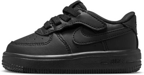 Nike Air Force Unisex Schoenen Zwart Maat: 23.5 Leer Foot Locker