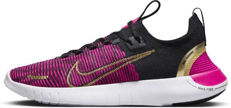 Nike Free RN NN hardloopschoenen voor dames (straat) Zwart
