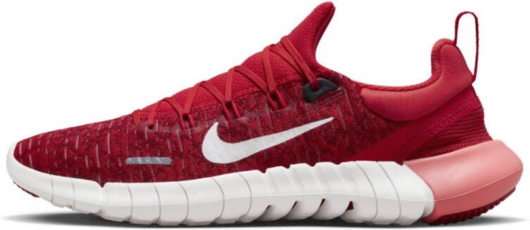 Nike Free Run 5.0 Hardloopschoenen voor dames (straat) Rood