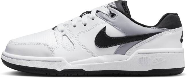 Nike Full Force Low Unisex Schoenen Wit Maat: 37.5 Leer Foot Locker