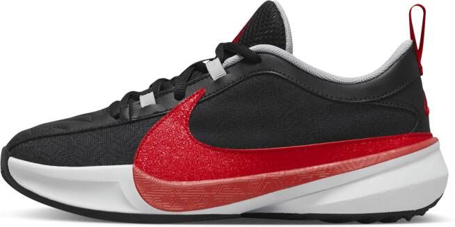 Nike Giannis Freak 5 basketbalschoenen voor kids Zwart