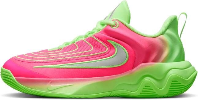 Nike Giannis Immortality 4 basketbalschoenen voor kids Groen