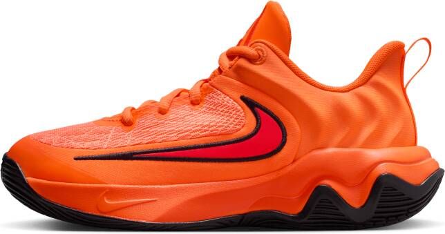 Nike Giannis Immortality 4 basketbalschoenen voor kids Oranje