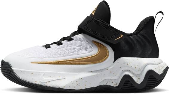 Nike Giannis Immortality 4 kleuterschoenen Zwart