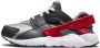 Nike Huarache Run sneakers grijs rood - Thumbnail 2