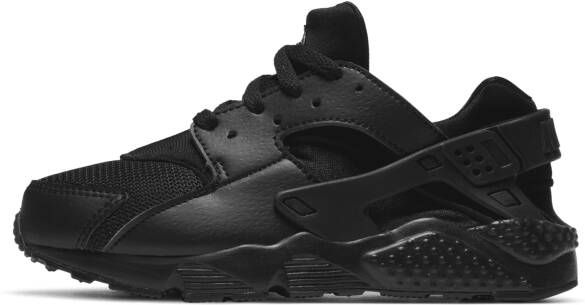 Nike Huarache Run Kleuterschoenen Zwart