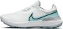 Nike Infinity Tour Next golfschoenen dames beige creme oranje golf court zool - Thumbnail 2