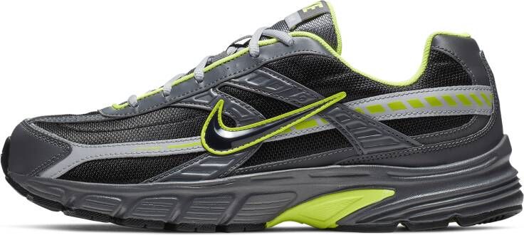 Nike Initiator Hardloopschoenen Donkergrijs Zwart Neongeel