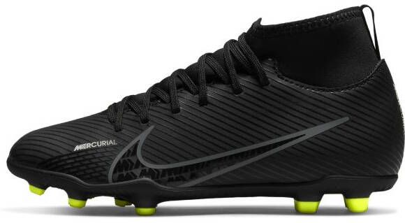 Nike Jr. Mercurial Superfly 9 Club FG MG Voetbalschoen voor kleuters kids(meerdere ondergronden) Zwart