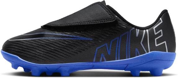 Nike Jr. Mercurial Vapor 15 Club low top voetbalschoenen voor kleuters (meerdere ondergronden) Zwart