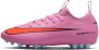 Nike Jr. Mercurial Vapor 16 Academy low top voetbalschoenen voor kleuters kids (kunstgras) Roze - Thumbnail 1