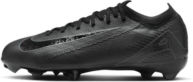 Nike Jr. Mercurial Vapor 16 Pro low-top voetbalschoenen voor kleuters kids (stevige ondergrond) Zwart - Foto 1