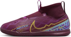 Nike Jr. Mercurial Zoom Superfly 9 Academy KM IC Zaalvoetbalschoen voor kleuters kids Rood