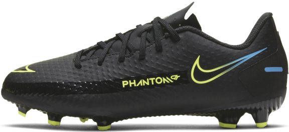 Nike Jr. Phantom GT Academy MG Voetbalschoen voor kleuters kids (meerdere ondergronden) Zwart