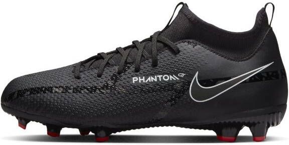 Nike Jr. Phantom GT2 Academy Dynamic Fit MG Voetbalschoenen voor kleuters kids(meerdere ondergronden) Zwart - Foto 2