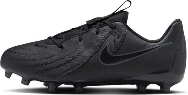 Nike Jr. Phantom GX 2 Academy MG low-top voetbalschoenen voor kleuters kids (meerdere ondergronden) Zwart - Foto 1