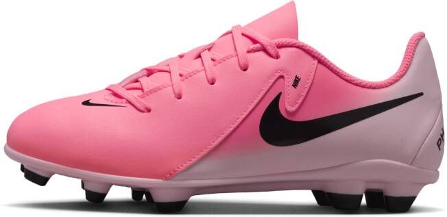 Nike Jr. Phantom GX 2 Club MG low-top voetbalschoenenen voor kleuters kids (meerdere ondergronden) Roze