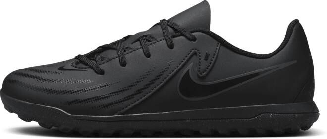 Nike Jr. Phantom GX 2 Club voetbalschoenen voor kleuters kids (turf) Zwart