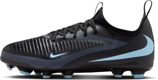 Nike Jr. Phantom 6 Low Academy voetbalschoenen (meerdere ondergronden) Zwart