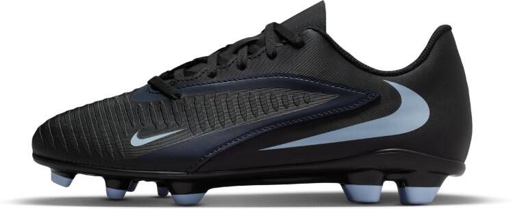 Nike Jr. Phantom 6 Low Club voetbalschoenen voor kids (meerdere ondergronden) Zwart
